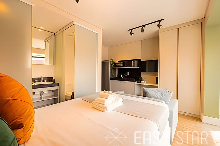 Studio Moderno C/Vaga na Vila Olimpia
