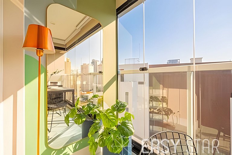 Studio Moderno C/Vaga na Vila Olimpia