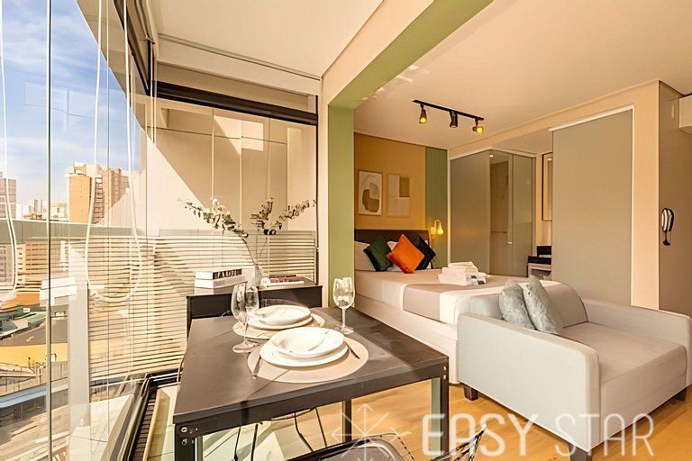 Studio Moderno C/Vaga na Vila Olimpia