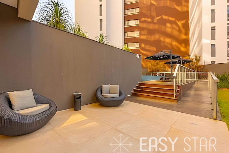 Studio Moderno C/Vaga na Vila Olimpia