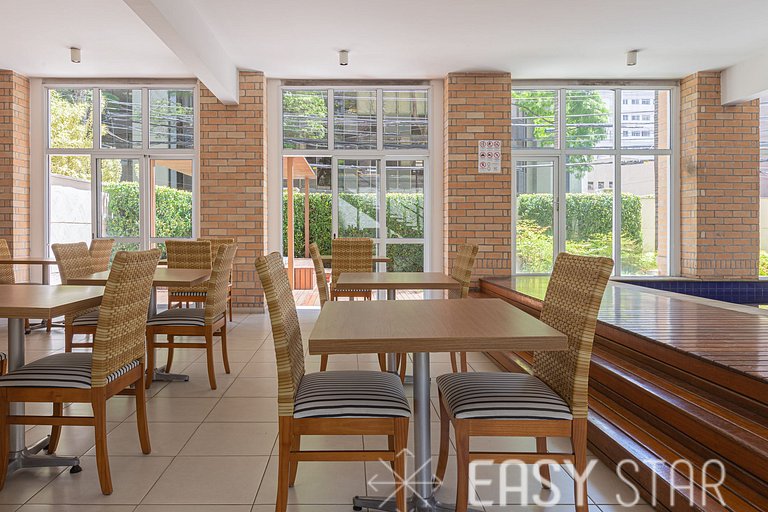 Easy Star - Lindo Duplex de Alto Padrão Próximo a Berrini -