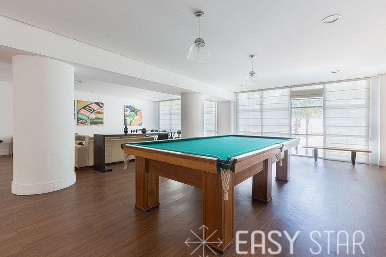 Easy Star - Lindo Duplex de Alto Padrão Próximo a Berrini -