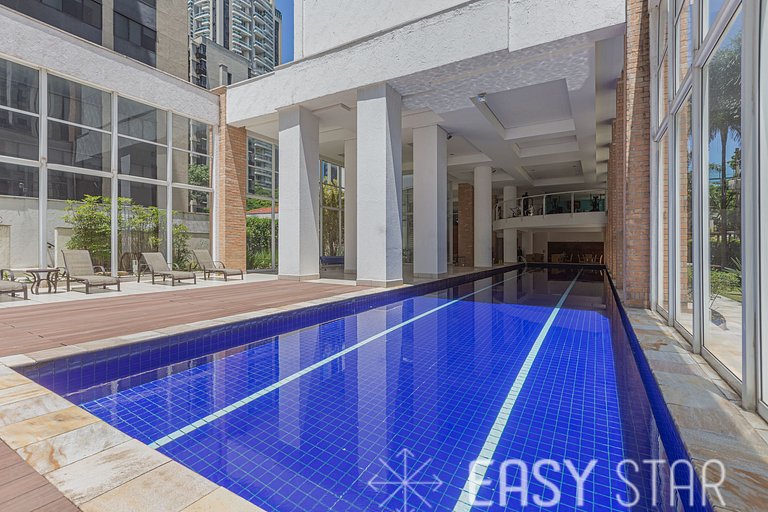 Easy Star - Lindo Duplex de Alto Padrão Próximo a Berrini -