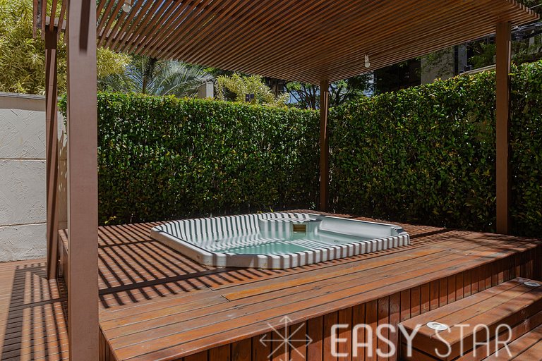 Easy Star - Lindo Duplex de Alto Padrão Próximo a Berrini -