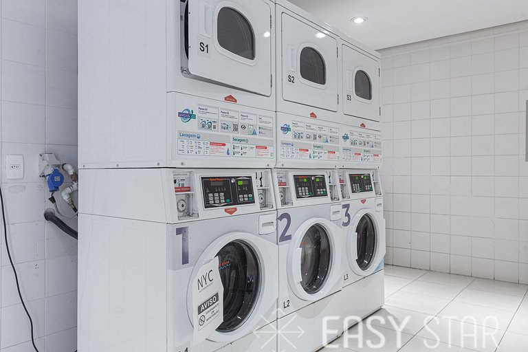 Easy Star - Lindo Duplex de Alto Padrão Próximo a Berrini -