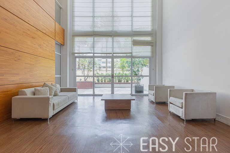 Easy Star - Lindo Duplex de Alto Padrão Próximo a Berrini -