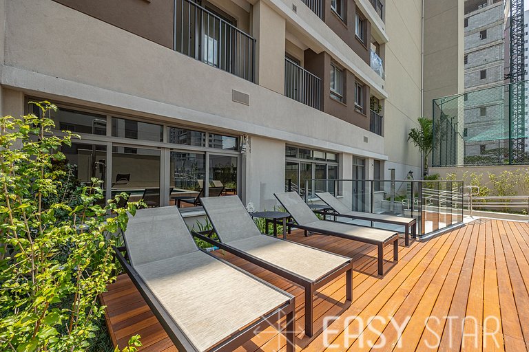 Easy Star - Fabuloso studio no Campo Belo - EK01I