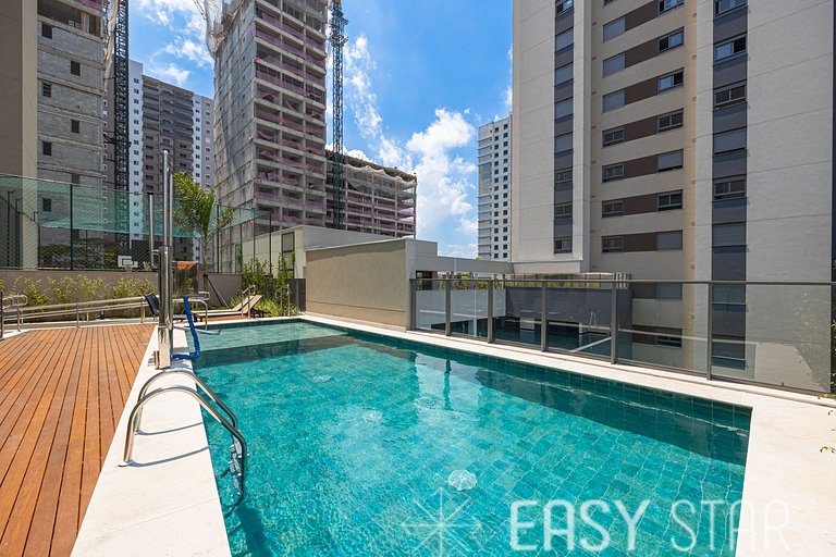 Easy Star - Fabuloso studio no Campo Belo - EK01I