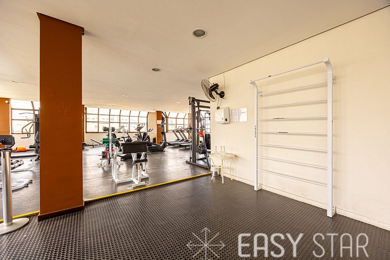 Easy Star - Charmoso flat C/Vaga em Moema - QX01I