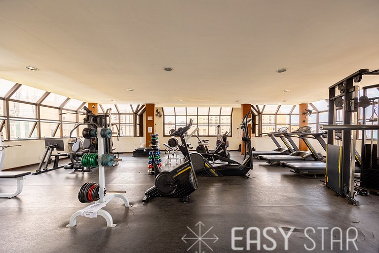 Easy Star - Charmoso flat C/Vaga em Moema - QX01I