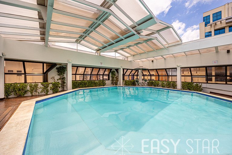 Easy Star - Charmoso flat C/Vaga em Moema - QX01I