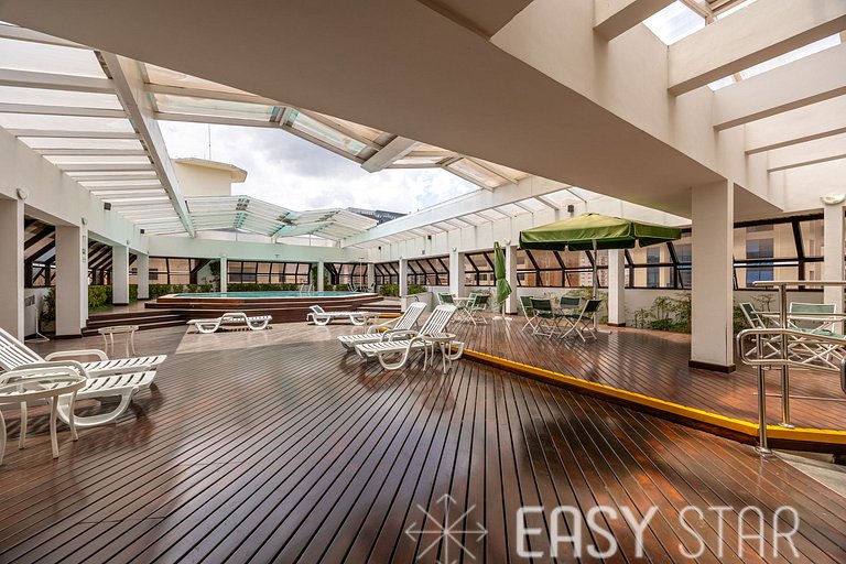 Easy Star - Charmoso flat C/Vaga em Moema - QX01I