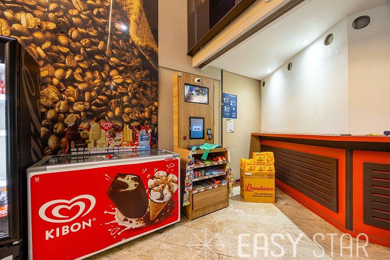 Easy Star - Charmoso flat C/Vaga em Moema - QX01I