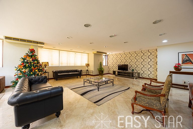 Easy Star - Charmoso flat C/Vaga em Moema - QX01I
