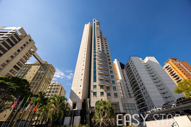 Easy Star - Charmoso flat C/vaga no coração do itaim Bibi -