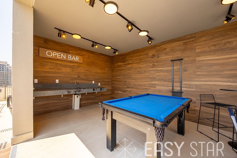 Easy Star – Beautiful Studio with Balcony in Sumaré – NM01I
