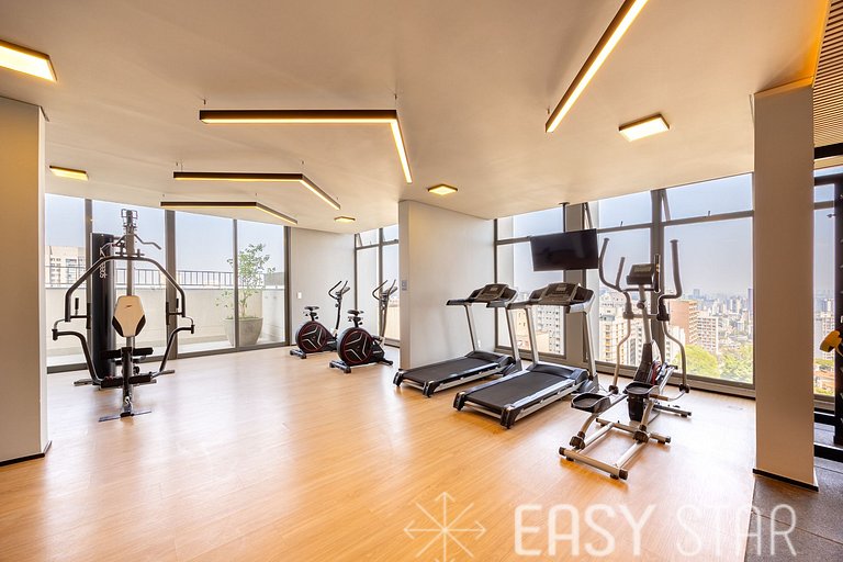 Easy Star – Bello Estudio con Balcón en Sumaré – NM01I