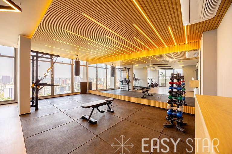 Easy Star – Beautiful Studio with Balcony in Sumaré – NM01I