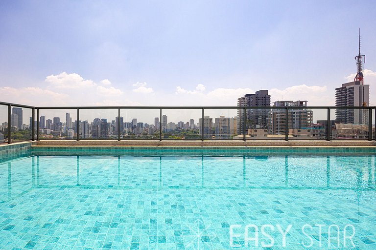 Easy Star – Beautiful Studio with Balcony in Sumaré – NM01I