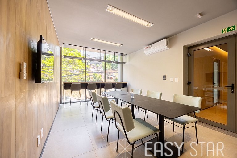 Easy Star – Bello Estudio con Balcón en Sumaré – NM01I