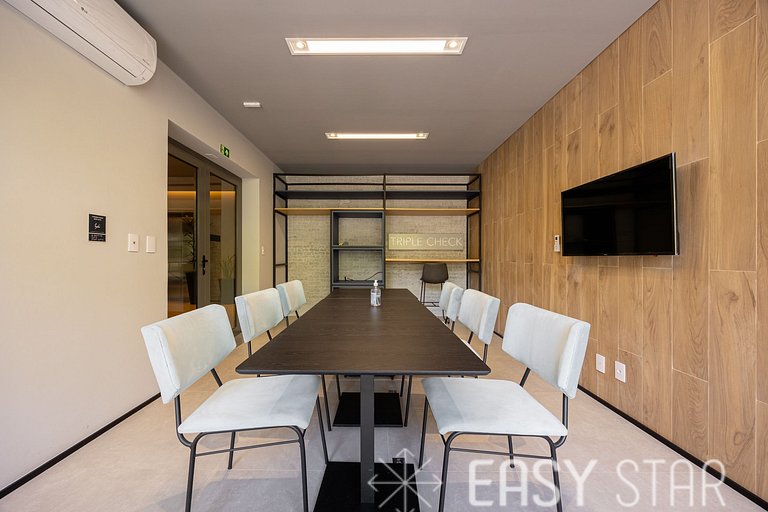 Easy Star – Beautiful Studio with Balcony in Sumaré – NM01I