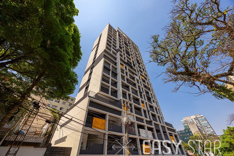 Easy Star – Beautiful Studio with Balcony in Sumaré – NM01I