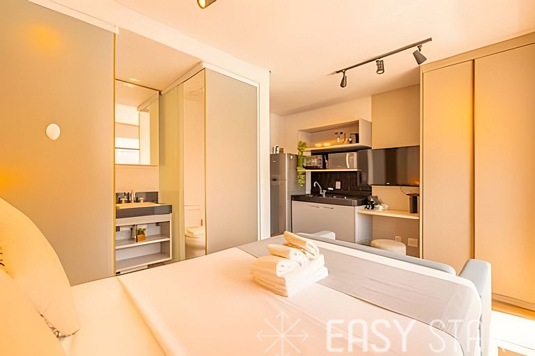 Studio C/ Vaga e Lazer completo na Vila Olimpia