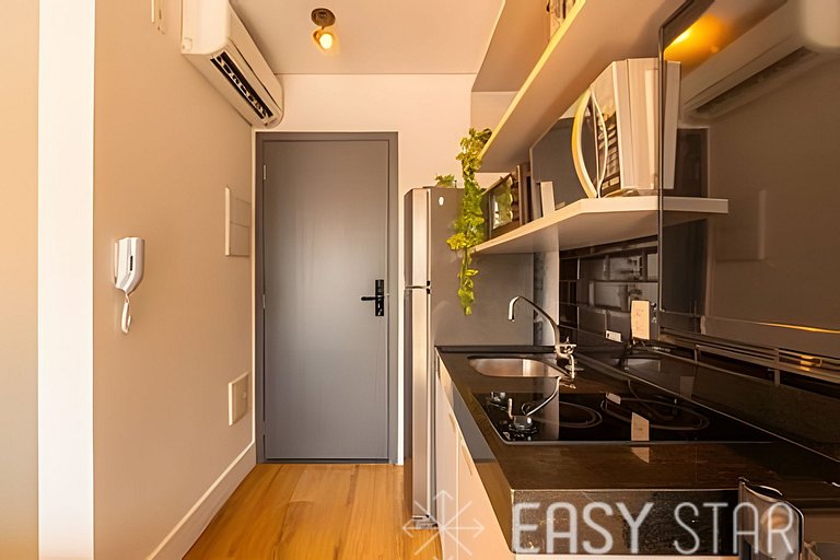 Studio C/ Vaga e Lazer completo na Vila Olimpia