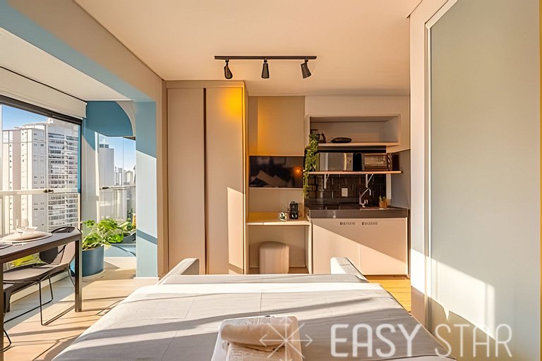Studio Charmoso C/Vaga na Vila Olímpia