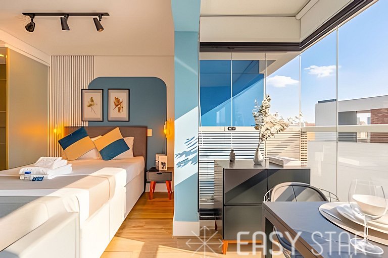 Studio Charmoso C/Vaga na Vila Olímpia