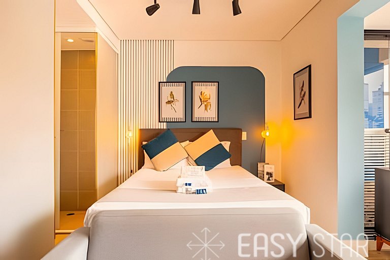 Studio Charmoso C/Vaga na Vila Olímpia