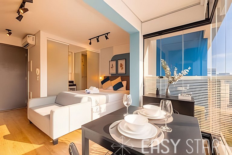 Studio Charmoso C/Vaga na Vila Olímpia