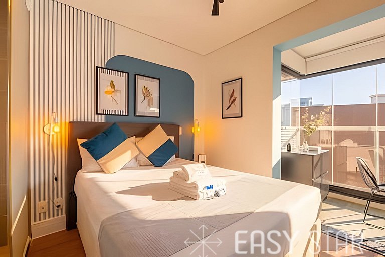 Studio Charmoso C/Vaga na Vila Olímpia