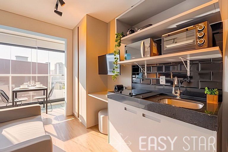 Studio Charmoso C/Vaga na Vila Olímpia
