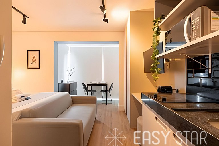 Studio Charmoso C/Vaga na Vila Olímpia