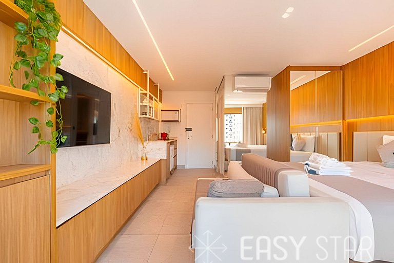 Lindo Studio C/Vaga no Jardim Paulistano