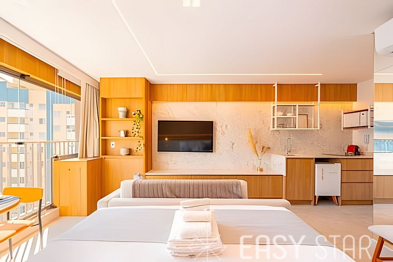 Lindo Studio C/Vaga no Jardim Paulistano