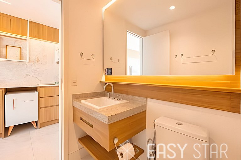 Lindo Studio C/Vaga no Jardim Paulistano