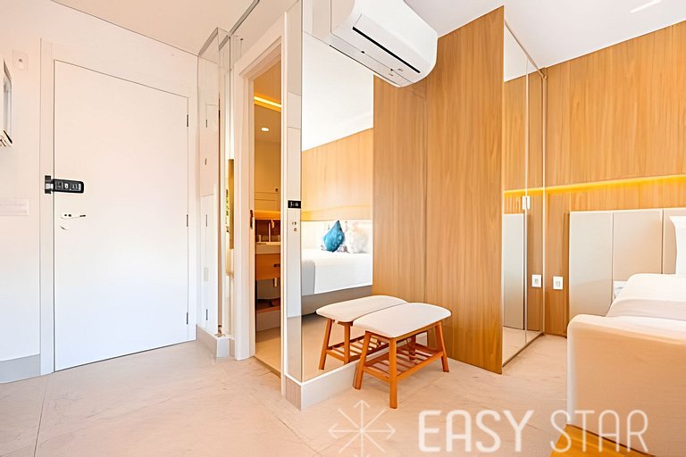 Lindo Studio C/Vaga no Jardim Paulistano