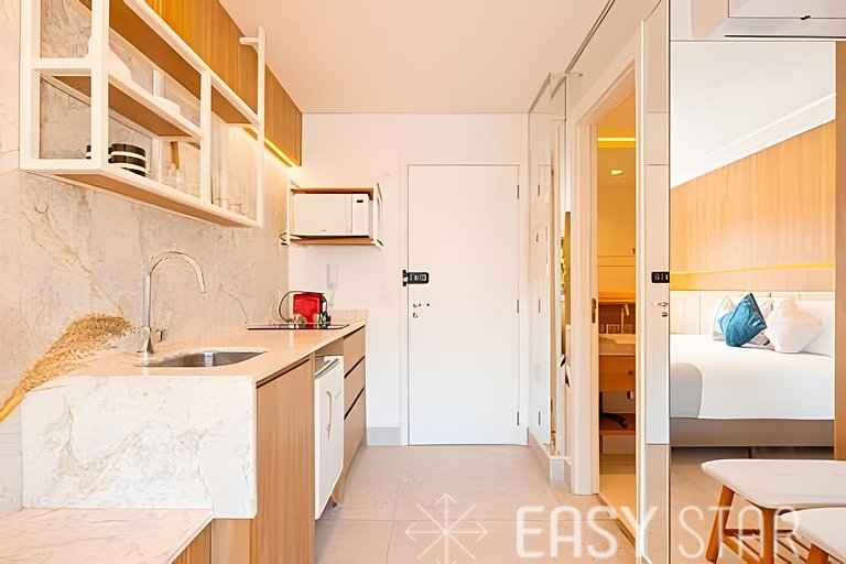 Lindo Studio C/Vaga no Jardim Paulistano