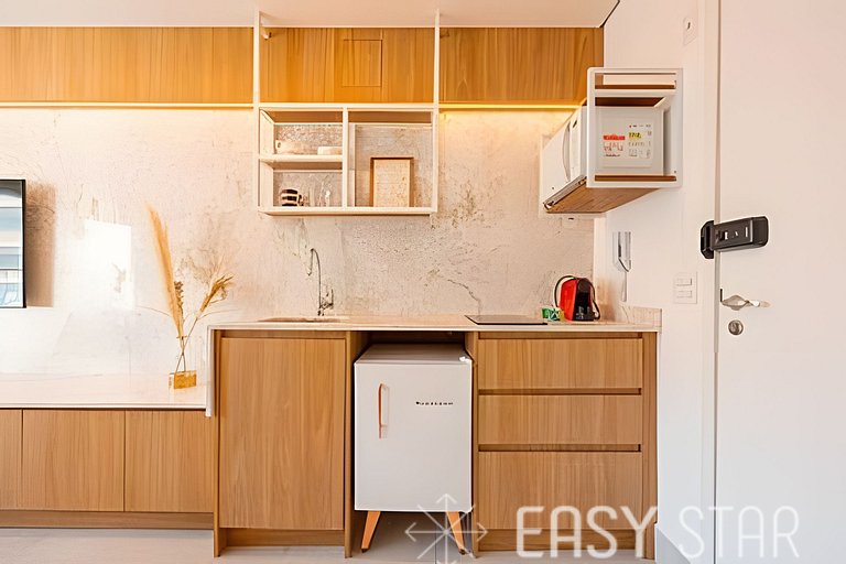 Lindo Studio C/Vaga no Jardim Paulistano