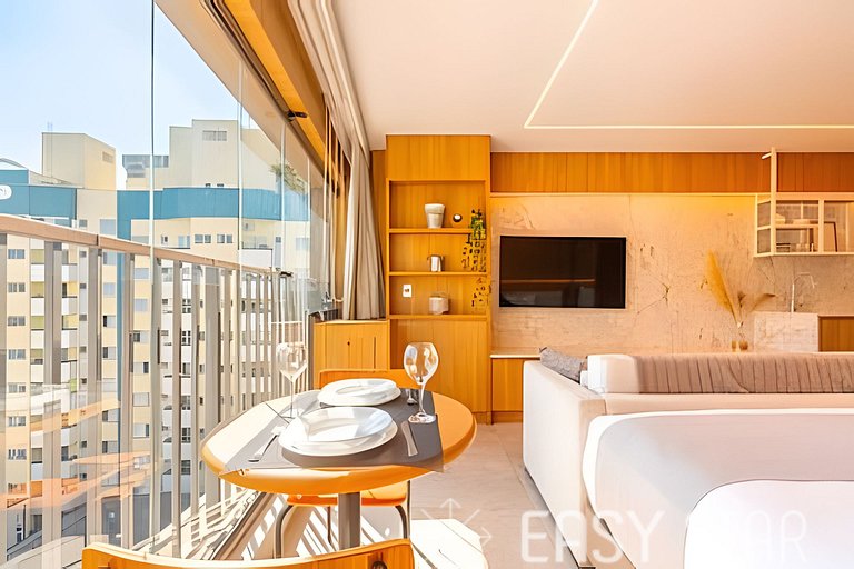 Lindo Studio C/Vaga no Jardim Paulistano