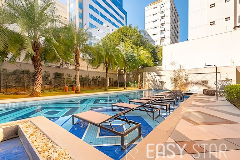 Lindo Studio C/Vaga no Jardim Paulistano