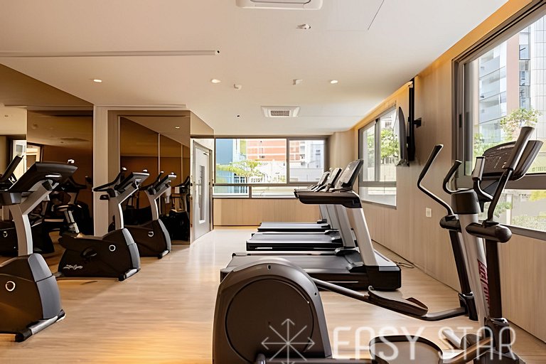 Lindo Studio C/Vaga no Jardim Paulistano