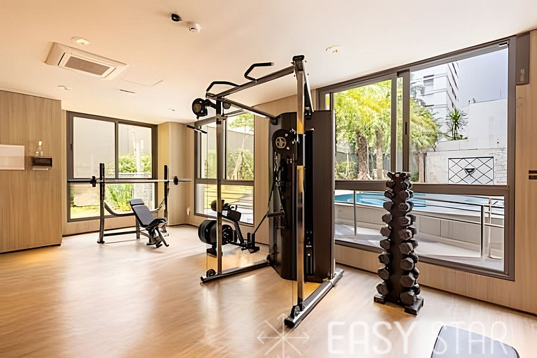 Lindo Studio C/Vaga no Jardim Paulistano