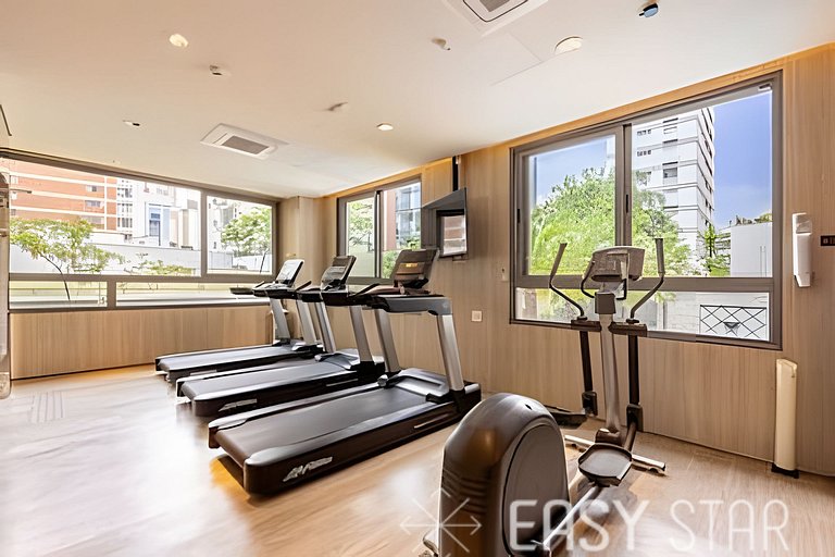 Lindo Studio C/Vaga no Jardim Paulistano