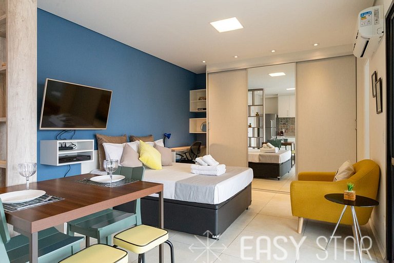 Easy Star - Studio encantador ao lado Aero - LJ01H