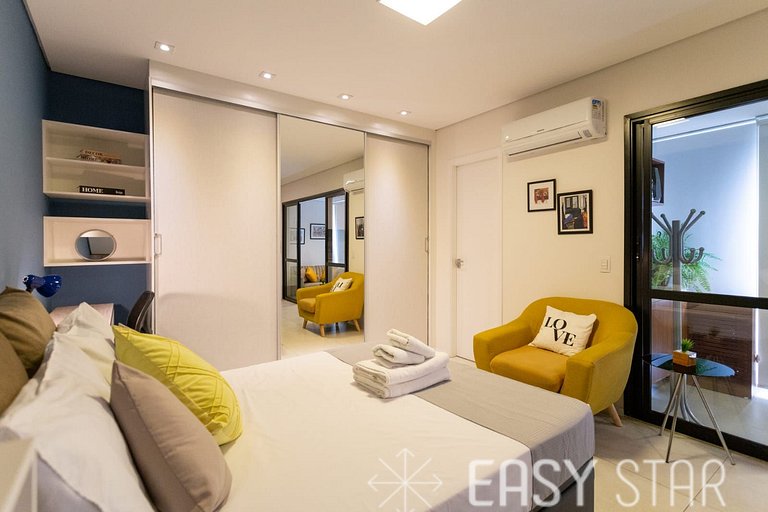 Easy Star - Studio encantador ao lado Aero - LJ01H