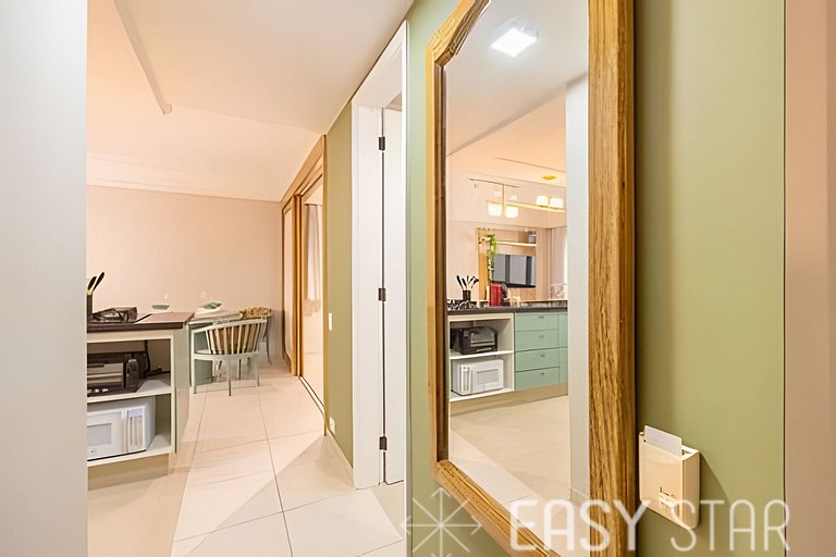 Flat Moderno com vaga no Jardim Paulista