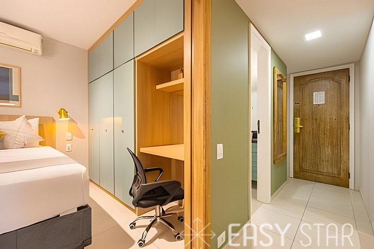 Flat Moderno com vaga no Jardim Paulista